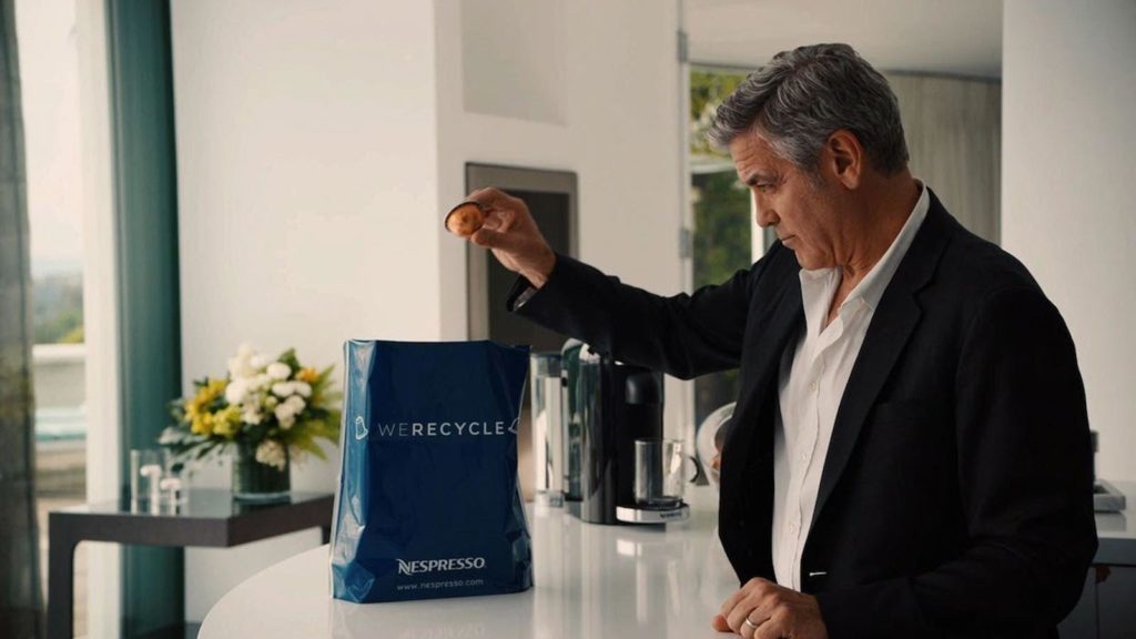 George Clooney nespresso